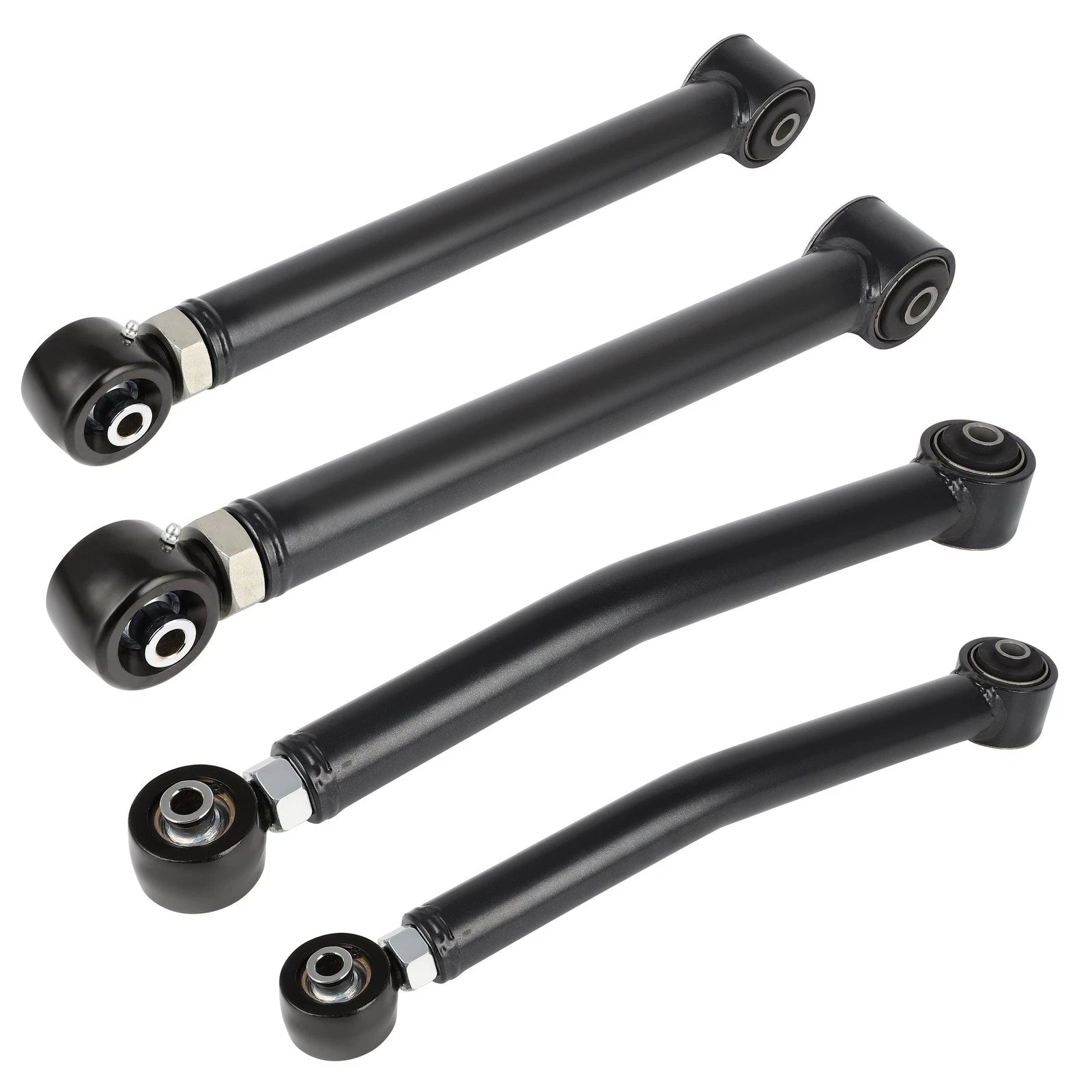 Set of 4 Rear Upper Lower Control Arms for Jeep Wrangler JK (2007–2018)