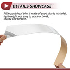 6 Pcs Door Pillar Window Trim for Nissan Titan (2004–2015) Chrome