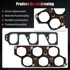 Intake Manifold Gasket for Chevrolet Malibu Pontiac G6 Suzuki XL-7 (2007–2010)