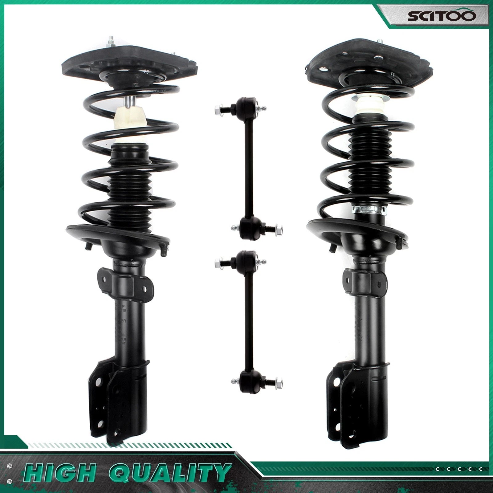 Set of 2 Rear Strut & Spring Assemblies for Lacrosse Impala