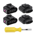 Set of 4 Ignition Coil Connector Repair Kit 4B0973724 for Audi A3 A4 A6 Q7 (2000–2020)
