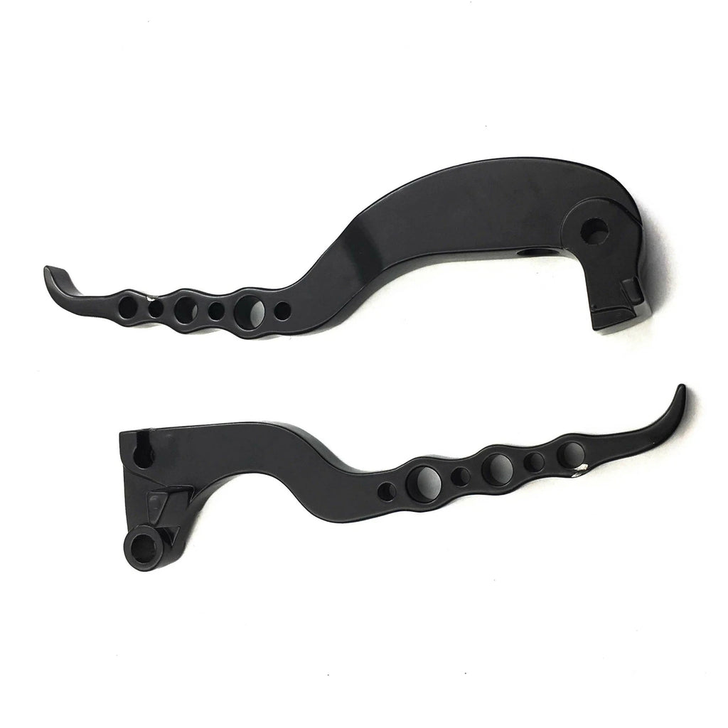 Black Hand Brake Clutch Levers Billet Aluminum for Kawasaki ZX-10R (2006–2007)