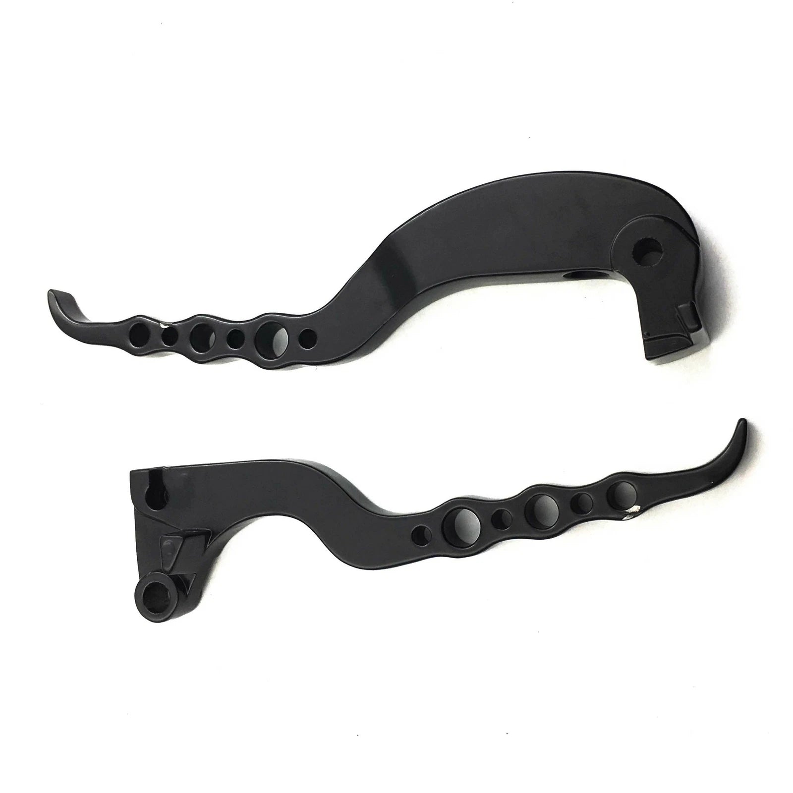 Black Hand Brake Clutch Levers Billet Aluminum for Kawasaki ZX-10R (2006–2007)