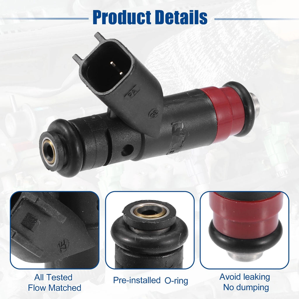 8pcs Fuel Injector Nozzle for Dodge Durango 5.7L V8 (2004–2008) No. 53032713AB