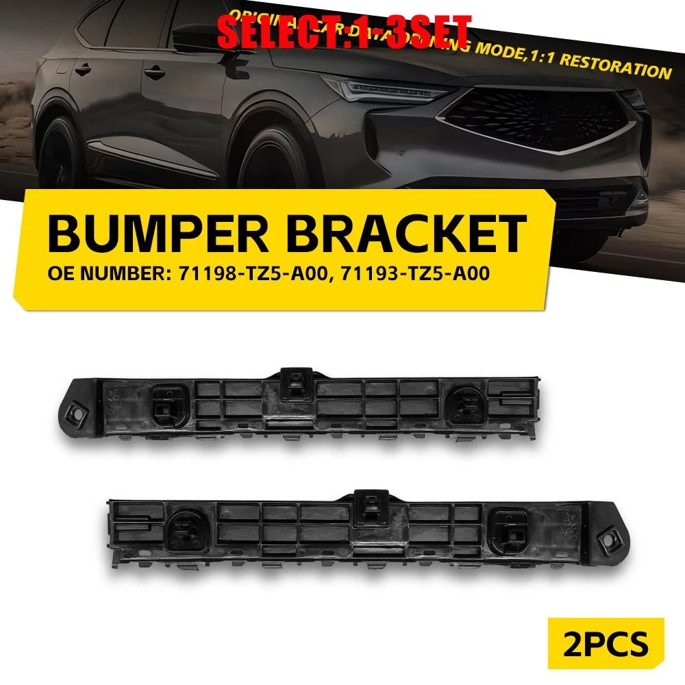 Set of 2 Front Bumper Brackets for Acura MDX (2014–2016)