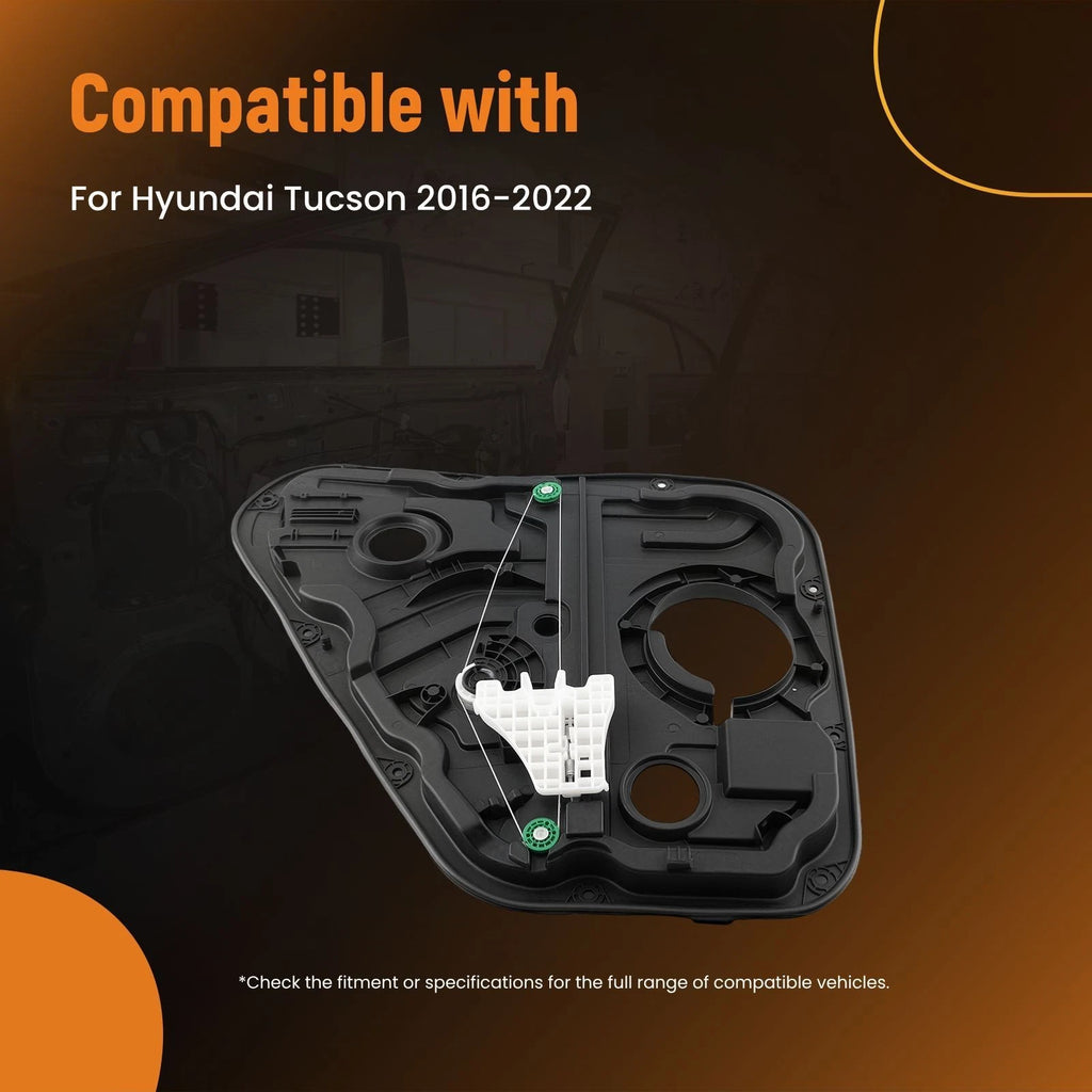 Electric Window Regulator w/ Motor for Hyundai Tucson (2016–2022) 83481D3001