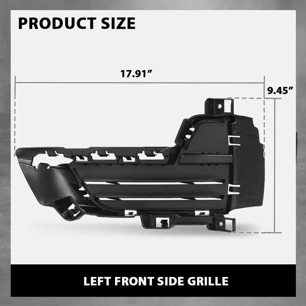 Front Bumper Lower Mesh Grille for BMW X5 F15 (2014–2018) Left Side
