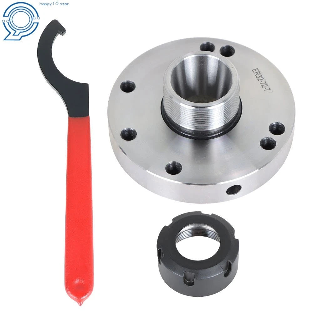 Collet Chuck ER-32 for Compact Lathe (100mm Diameter)