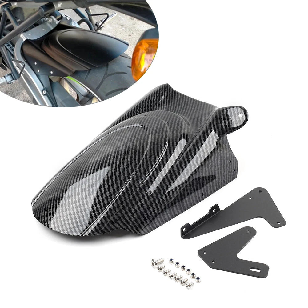 Rear Hugger Fender Mudguard Carbon Fibre for Kawasaki Versys 650 (2015–2023)