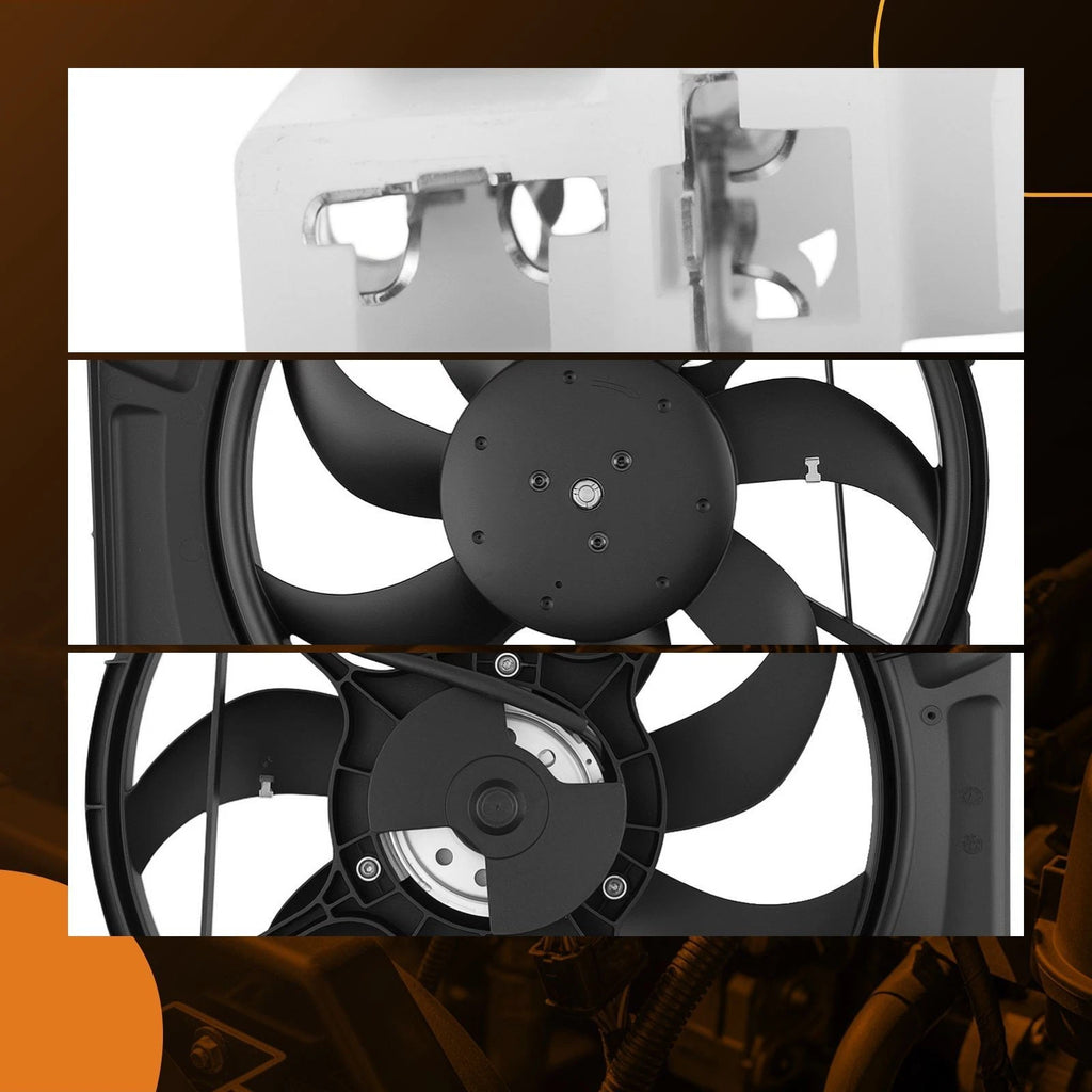 Radiator Cooling Fan for Chevrolet Spark (2013–2015) 7-Blade