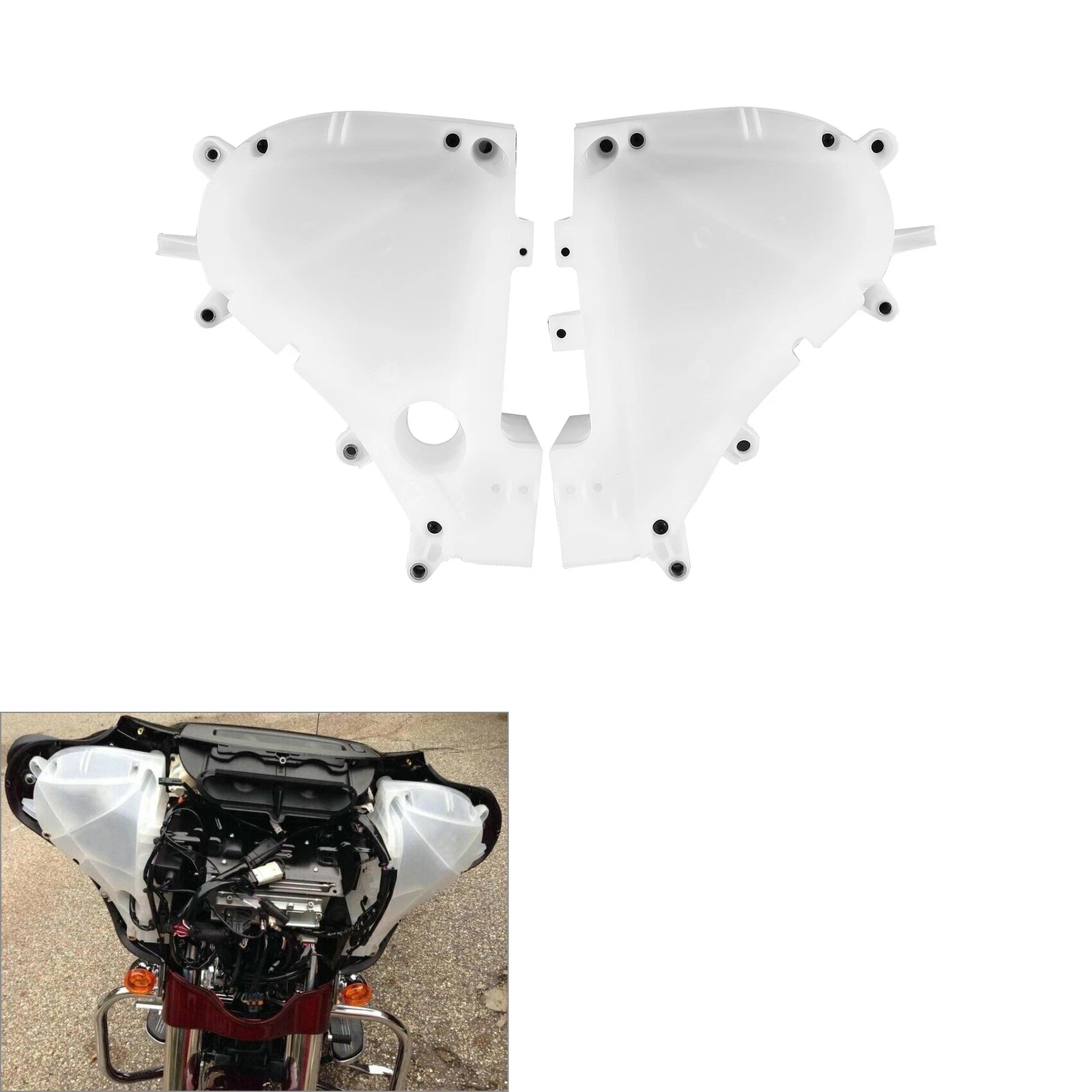 Inner Fairing Speakers Cover for Harley Electra Glide & Street Glide (2014–2024)