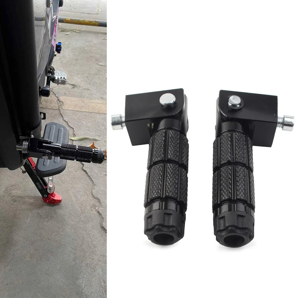 8mm Folding Passenger Footpegs for Electric Motor Bicycle