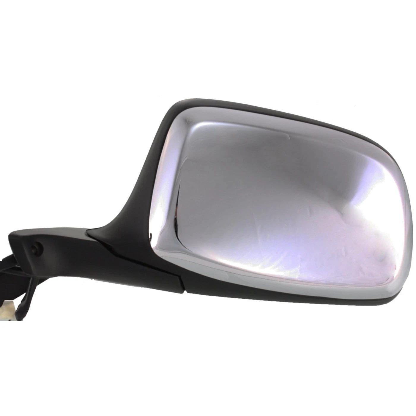 Set of 2 Power Side View Mirrors for F-Series Truck (Chrome & Black)