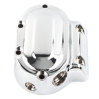 Right Transmission End Cover for Harley Heritage Softail Fatboy (Chrome)