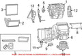 OEM Front HVAC Heater Core for Dodge Journey L4 V6 (2009–2020)