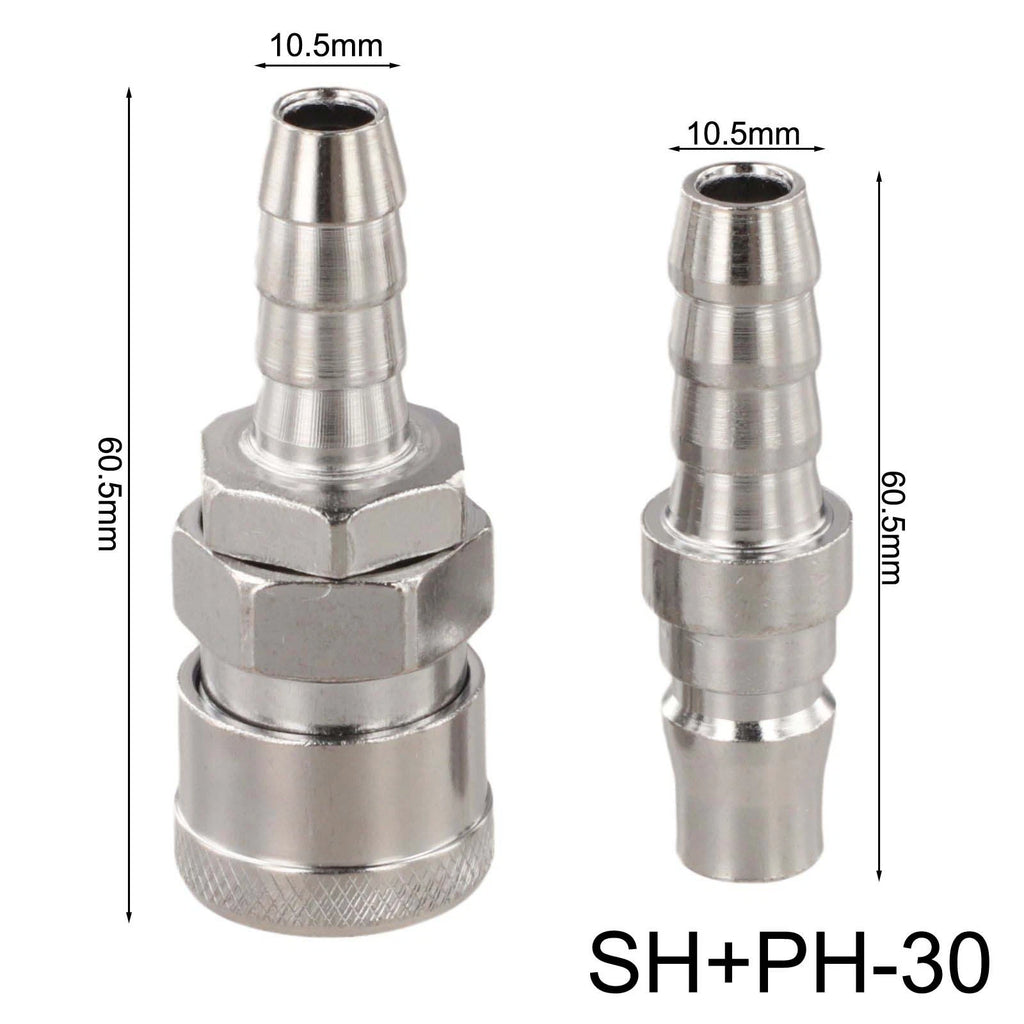 Steel Quick Release Air Line Hose Fitting Coupler Connector for SH20 PH20 SP PP