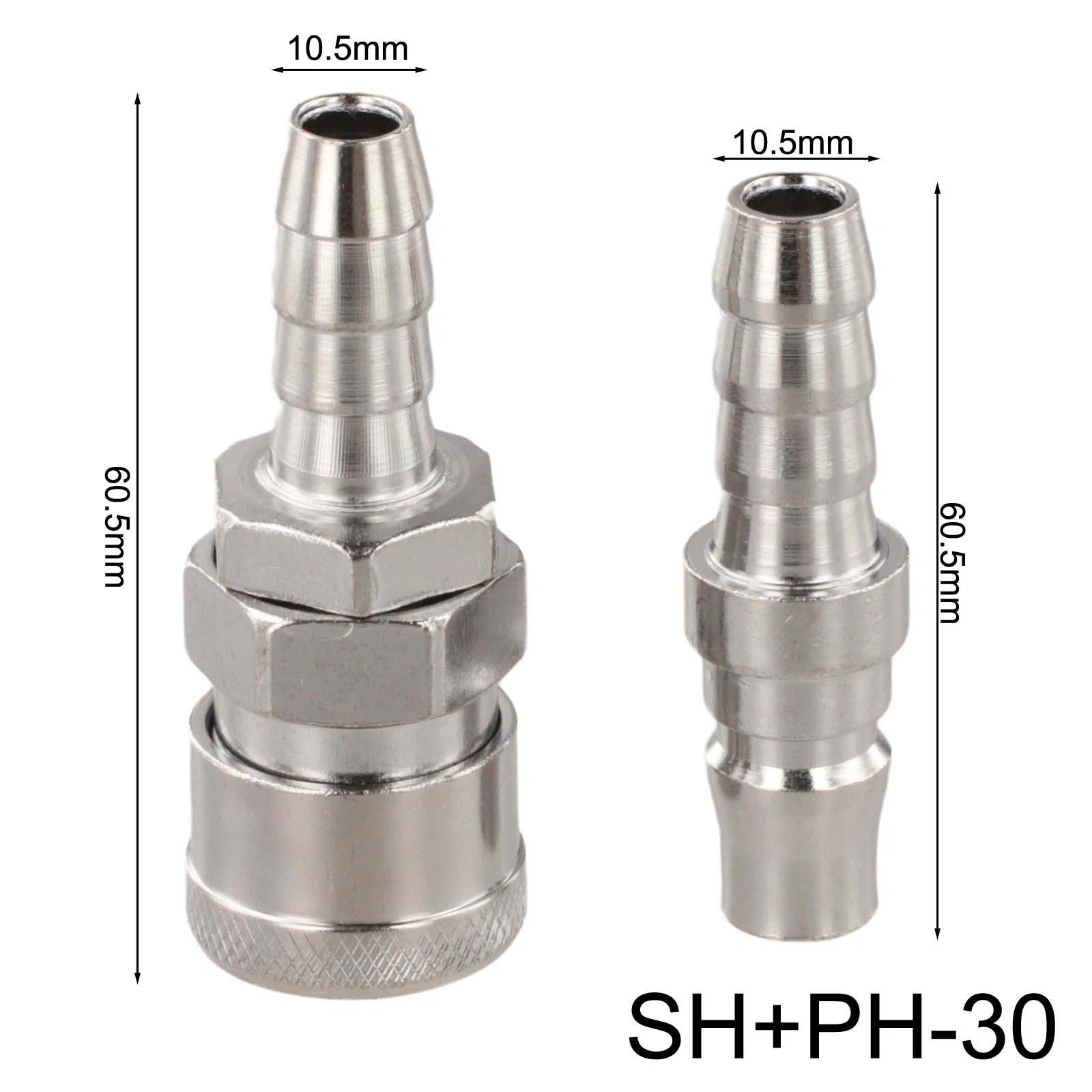 Steel Quick Release Air Line Hose Fitting Coupler Connector for SH20 PH20 SP PP