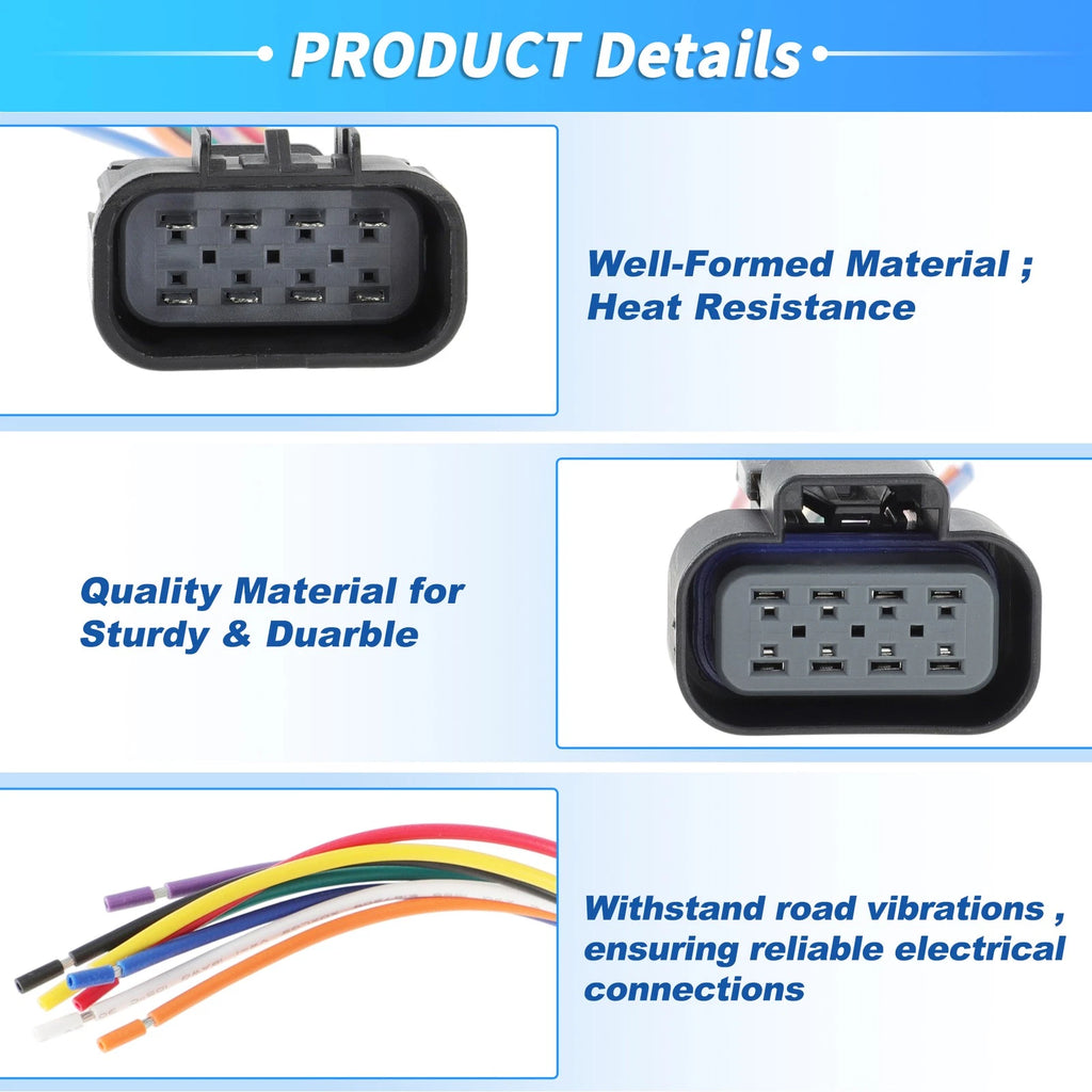 Headlight Connector Harness Plug Wire for Chevrolet (No.22853028)