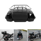 Razor Trunk Top Rack & Backrest for Harley Street Road Glide Tour (1997–2013)