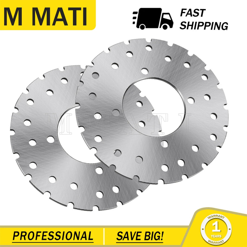 2 Front Brake Disc Rotors for Polaris Magnum 325 2x4 4x4 (2001–2002)