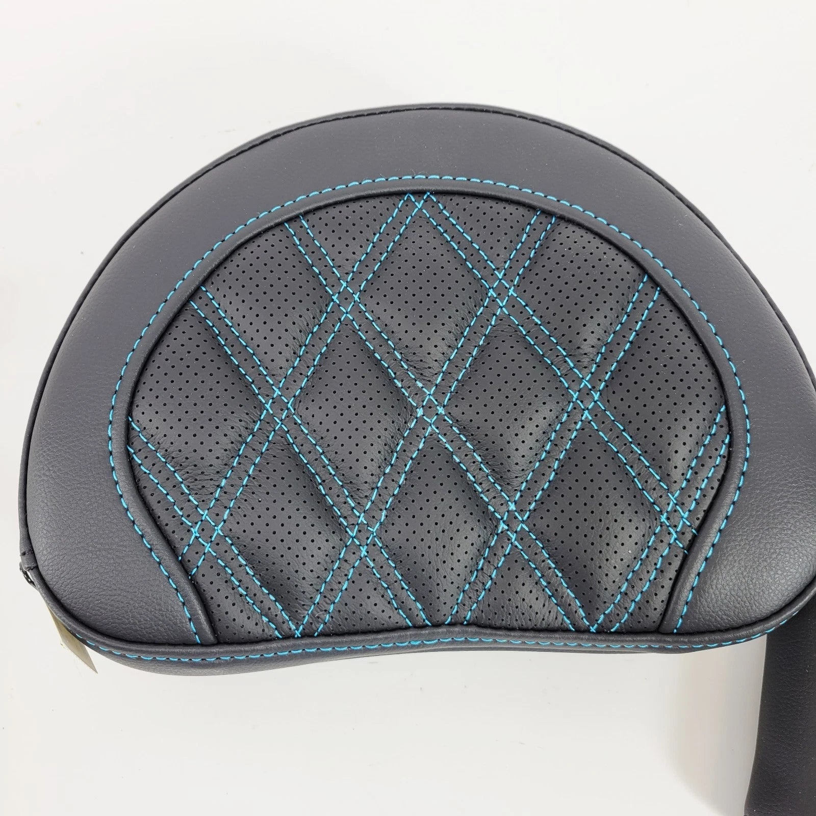 Saddlemen Backrest for Harley-Davidson Touring (2008–2023) - TEAL Lattice Stitch