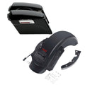 Hard Saddlebags & LED Rear Fender for Harley Touring Street Road Glide (2009–2013)