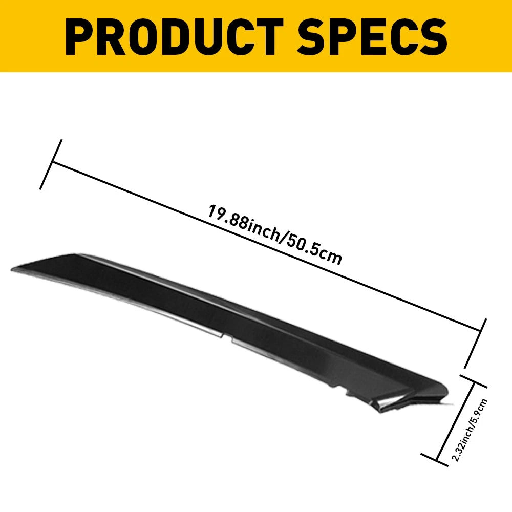 Black Headlight Trim Molding for Toyota Camry (2018–2021)