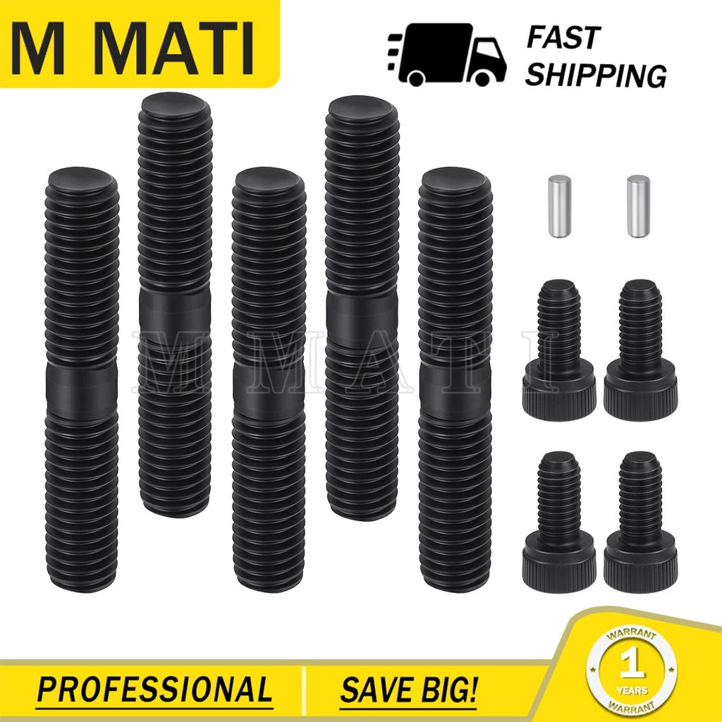 Cylinder Head Stud Bolts Kit for Yamaha YZ125 YZ125X (2007–2022) #90116-08027-00