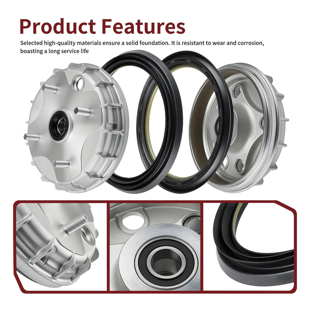 Front Brake Drum & Seal 2x4 for Honda Rancher 350 TM/TE (2000–2006)