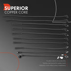10x Spark Plug Wire Sets for Nissan 510 720 (1980-1981)