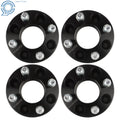 Set of 4 Wheel Spacers 2" 62mm Hub Bore for Golf Cart GO GO Club Car