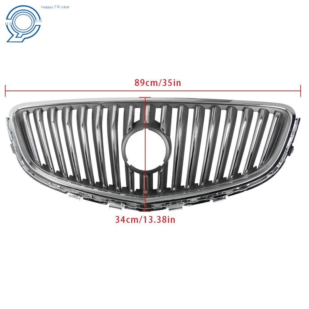 Chrome Front Bumper Upper Grille for Buick Verano (2012-2017)