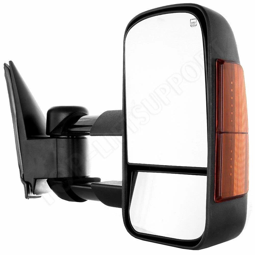 Power Heated LED Signal Side Mirrors for Chevrolet GMC (2003–2007)