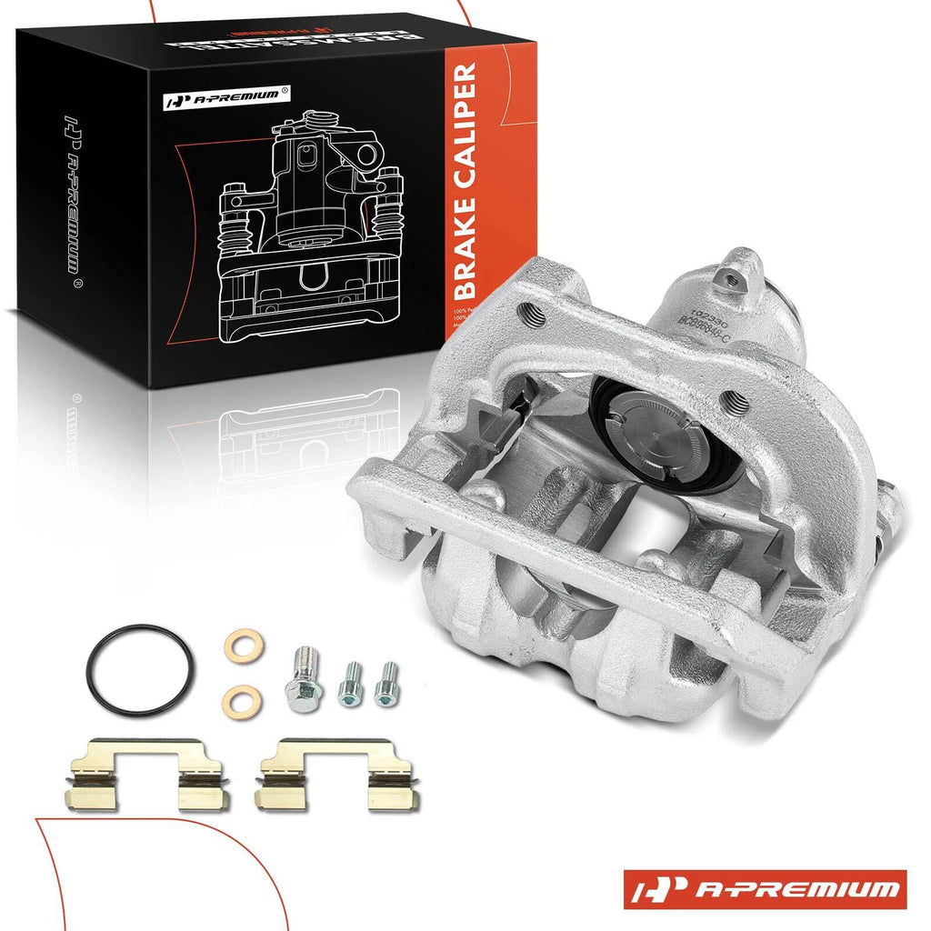 Rear Disc Brake Caliper with Bracket for BMW F12 640i/650i (2012–2017)
