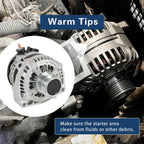 Alternator for Chevrolet Silverado Escalade Yukon Camaro (2015–2020)