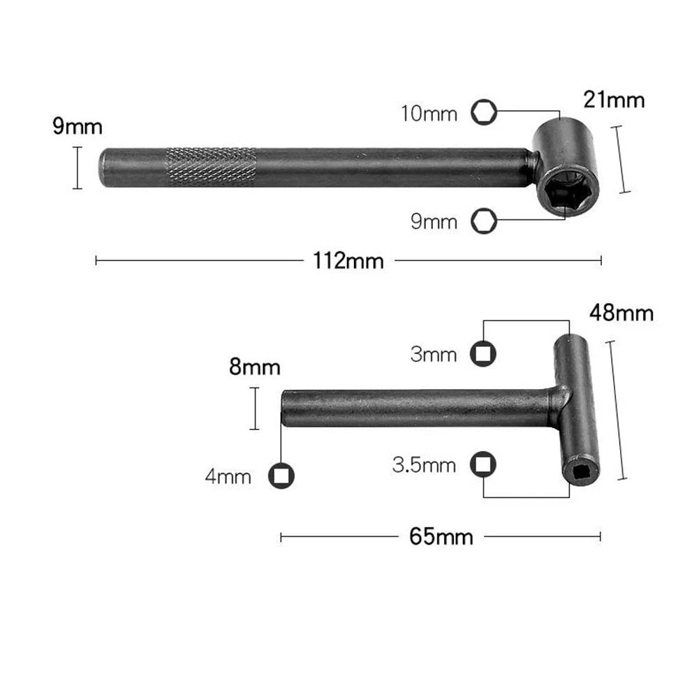 Motorcycle Valve Adjustment Tool for (Alloy Construction)