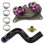 AN10 Aluminum Oil Cooler Sandwich Adapter for VW Audi Gen3 EA888 (2013–2023)
