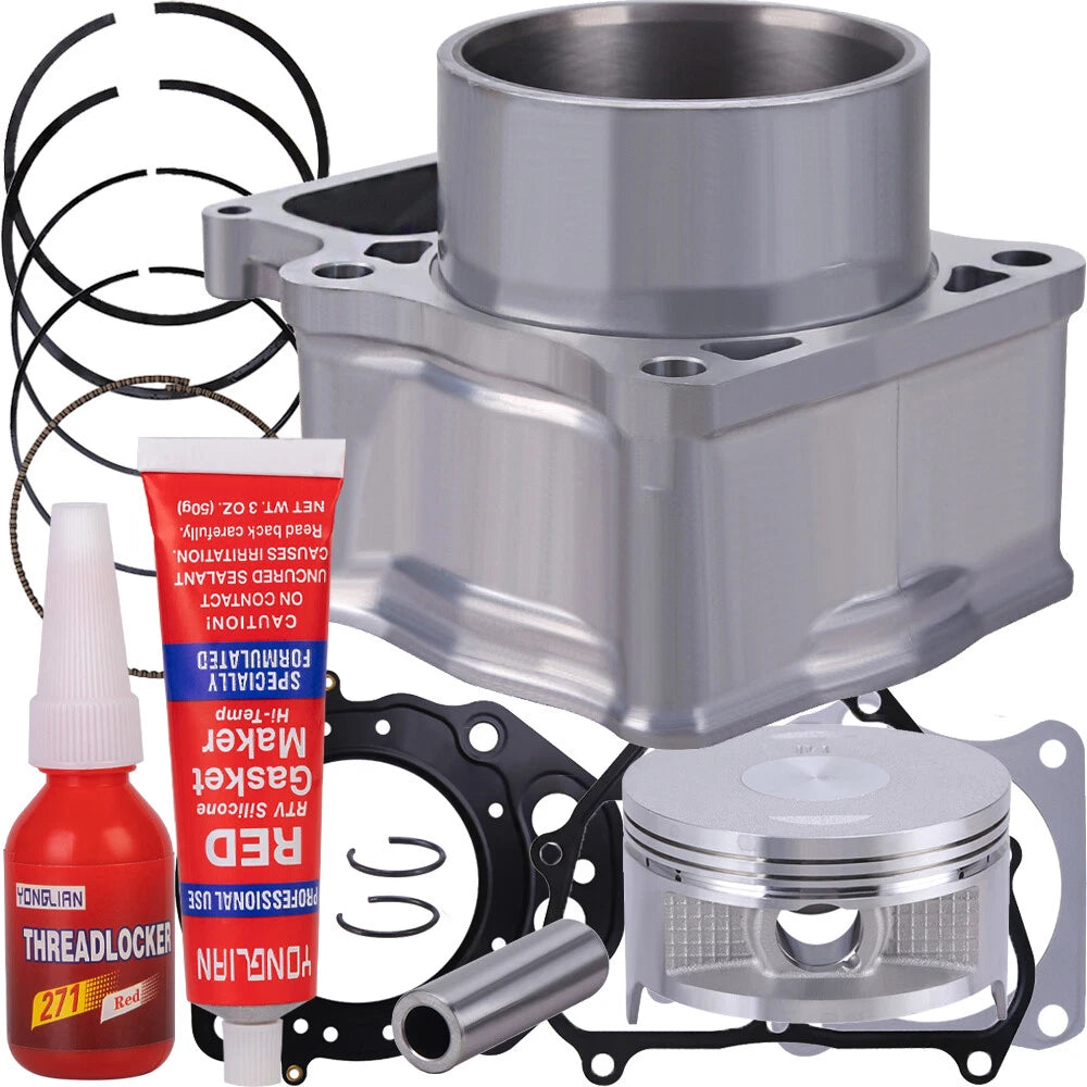 Top End Kit Cylinder Piston Gasket for Honda Rancher TRX420 (2007–2014)