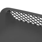 Hood Vent Scoop Moulding for Dodge Ram SRT-10 (2004–2005) Matte Black Diamond Mesh