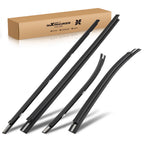 4X Window Moulding Trim Weatherstrip Kit for Toyota Tacoma Double Cab (1995–2015)