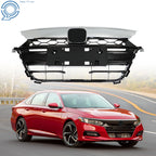 Front Bumper Grille Set for Honda Accord (2018–2019) Chrome Black