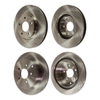 Front and Rear Disc Brake Rotors for Nissan Quest (2004–2017)