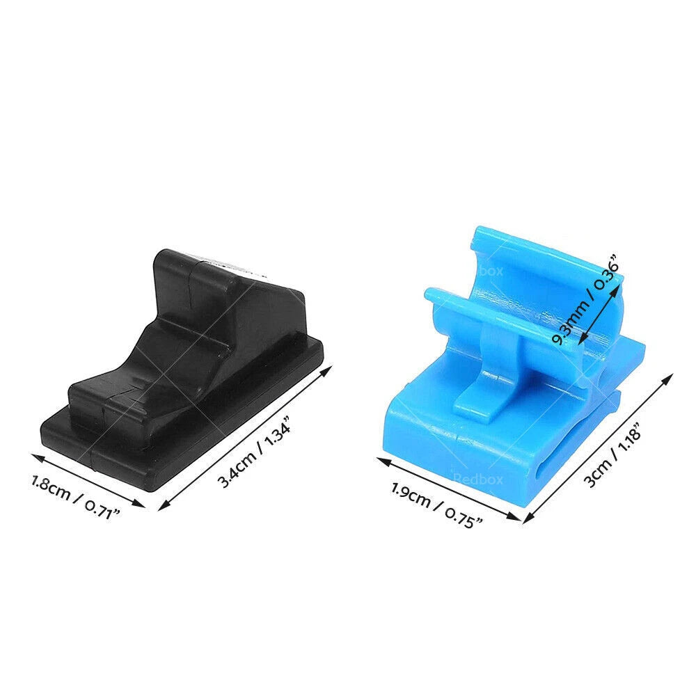 Set of 2 Lower Glove Box Clip Bump Stops for Holden Commodore VY VZ (2002–2006)