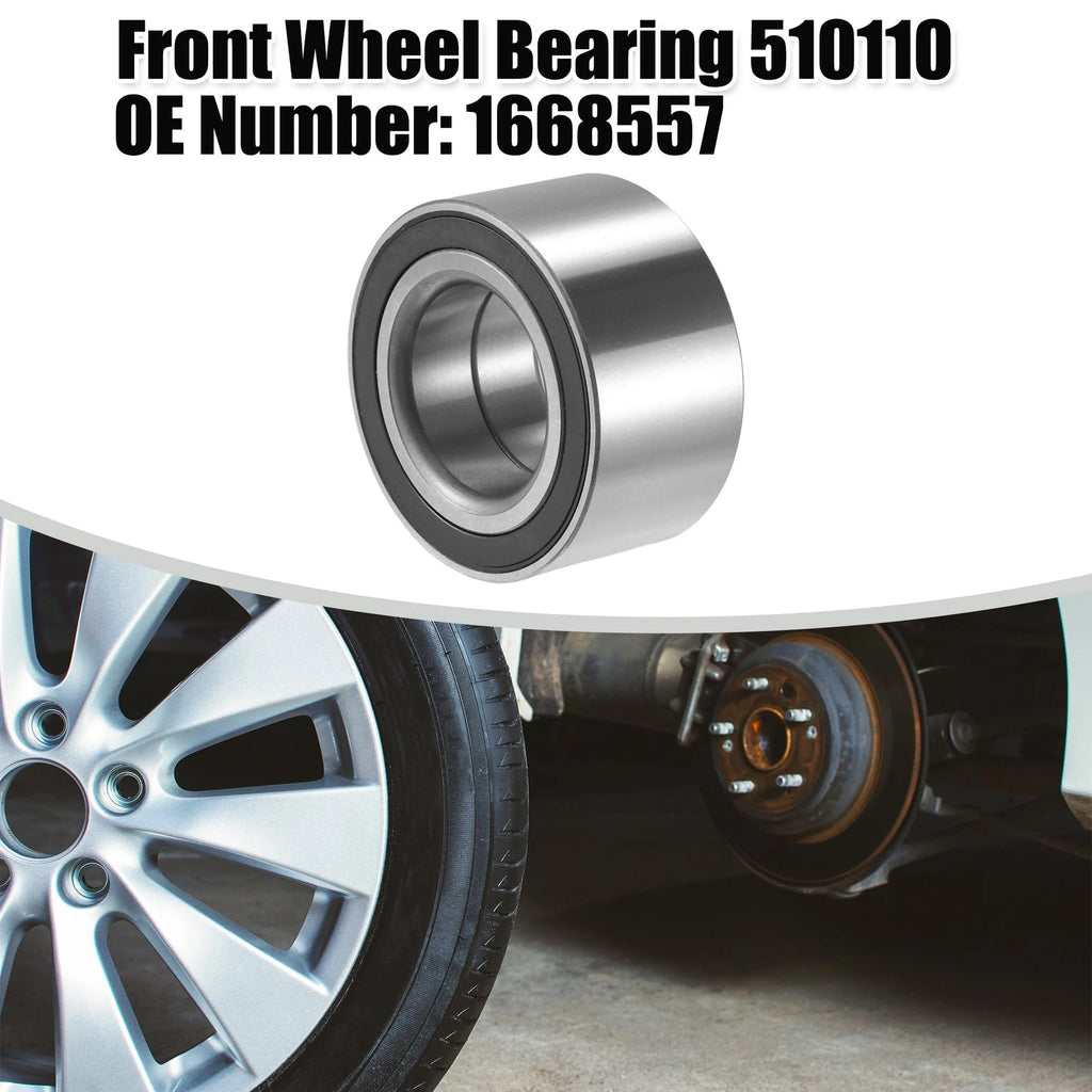 1 Pcs Front Wheel Bearing for Ford C-Max (2010–2019) 510110 Silver Tone
