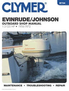 Workshop Manual for Johnson Evinrude 1.5-125hp Engines (1956–1972) B734 Clymer