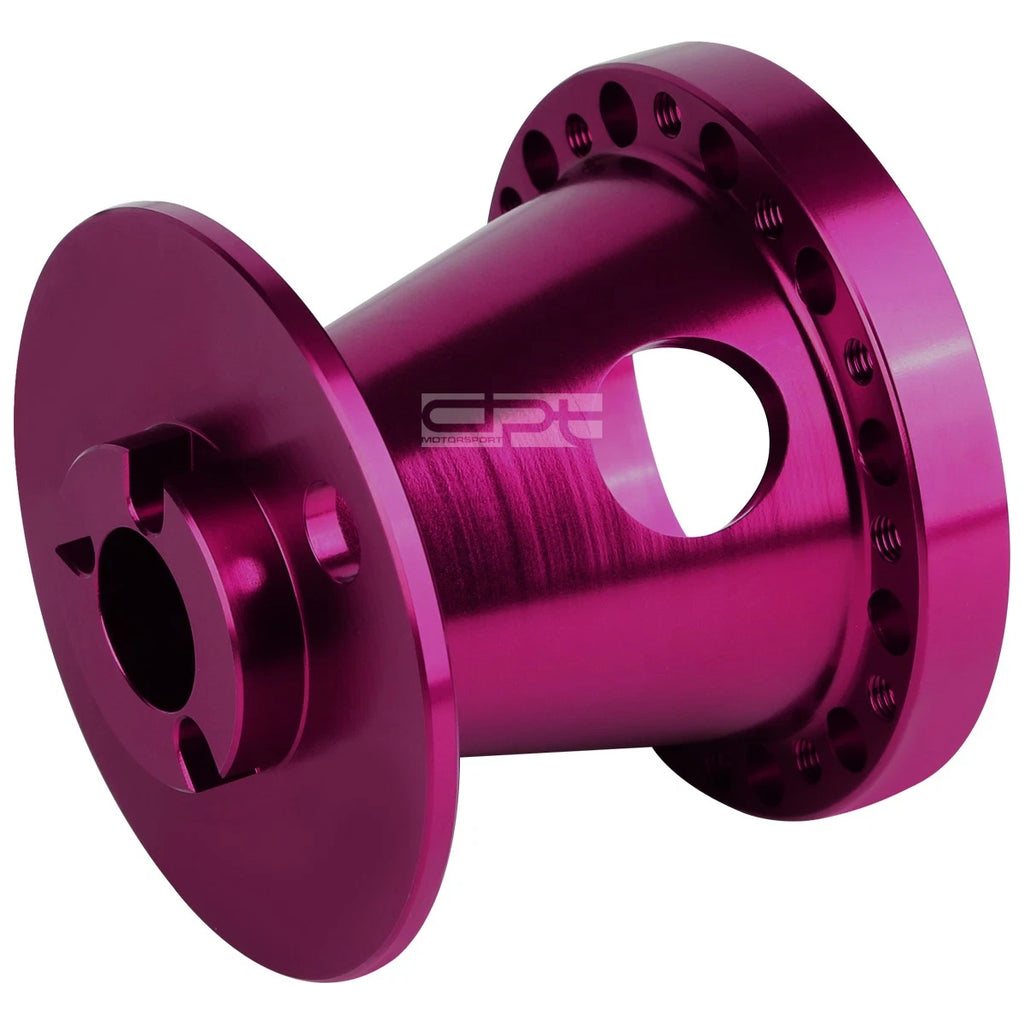 Purple Aluminum Steering Wheel Hub Adaptor for Mitsubishi Eclipse/Lancer (1G 2G)