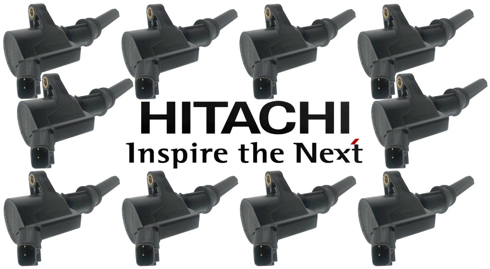 Set of 10 Ignition Coils for Ford E-150, Lincoln Town Car, Mercury Mountaineer