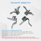 Set of 4 Tailgate Hinges for Chevy Silverado GMC Sierra (1999-2006)