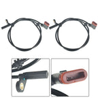 Set of 4 ABS Wheel Speed Sensors for Mercedes-Benz C300 (2007–2013)