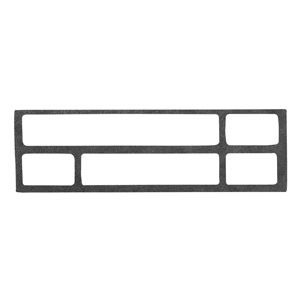 CD button panel cover trim for BMW 3 Series E36 (1991–1999) Suede Black